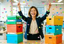 行政小林用WorkBuddy整理文件，两天活10分钟-卡神